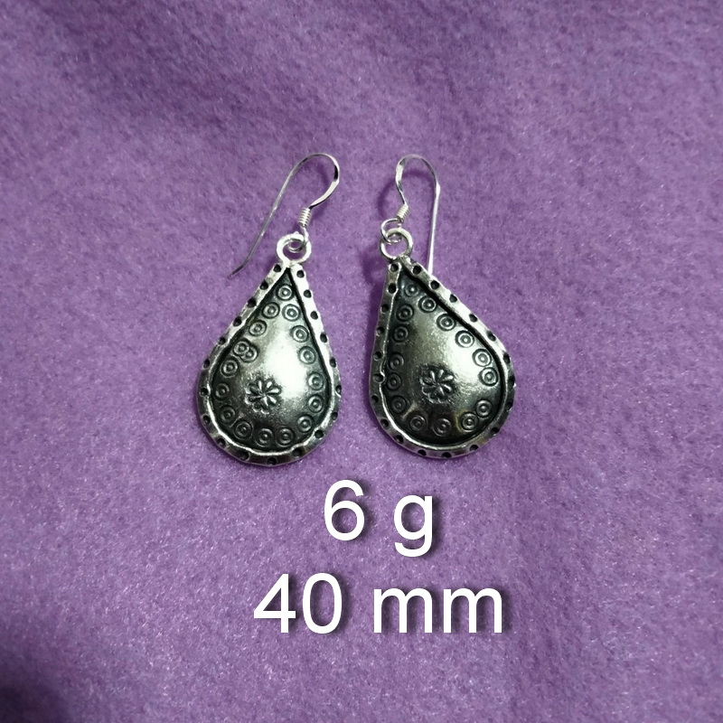 ต่างหูเงินแท้ Silver Earrings ER-0083