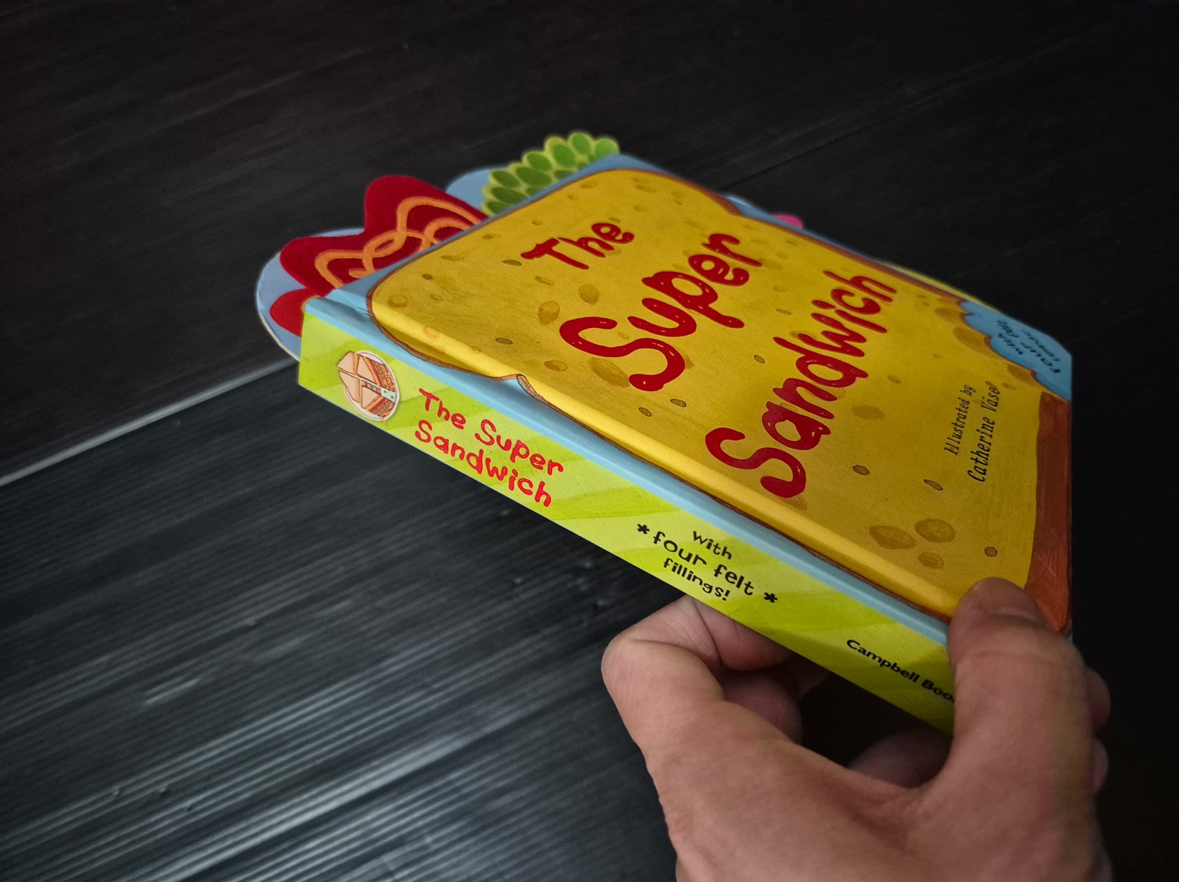 BOARD BOOK** 🍅🍅THE SUPER SANDWICH