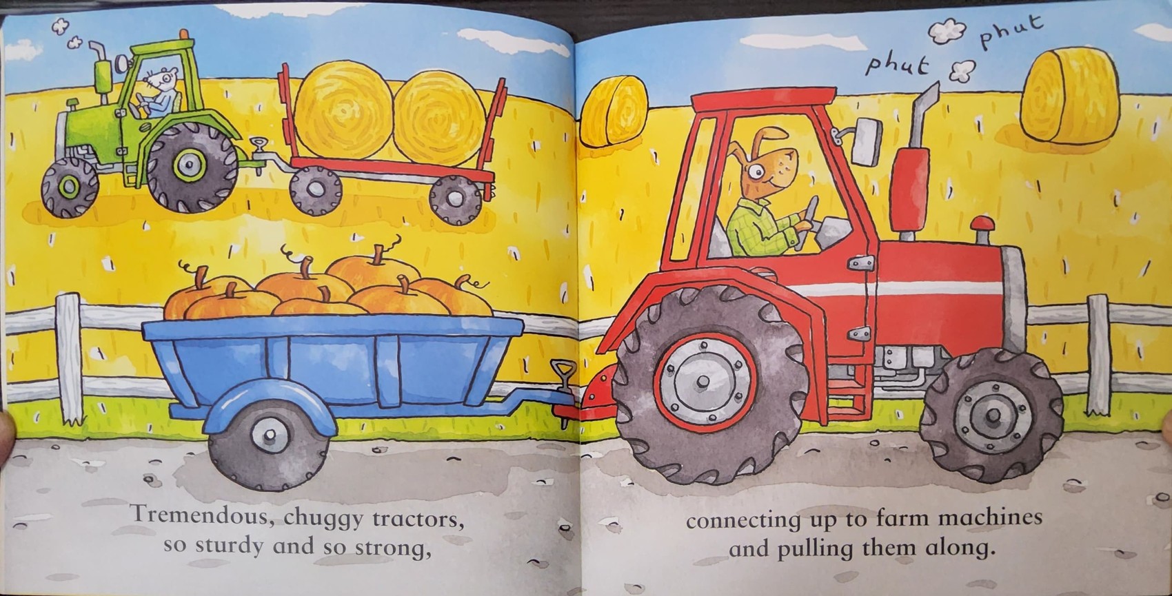 หนังสือนิทานปกอ่อน** ♥️TREMENDOUS TRACTORS BY TONY MITTON AND ANT PARKER