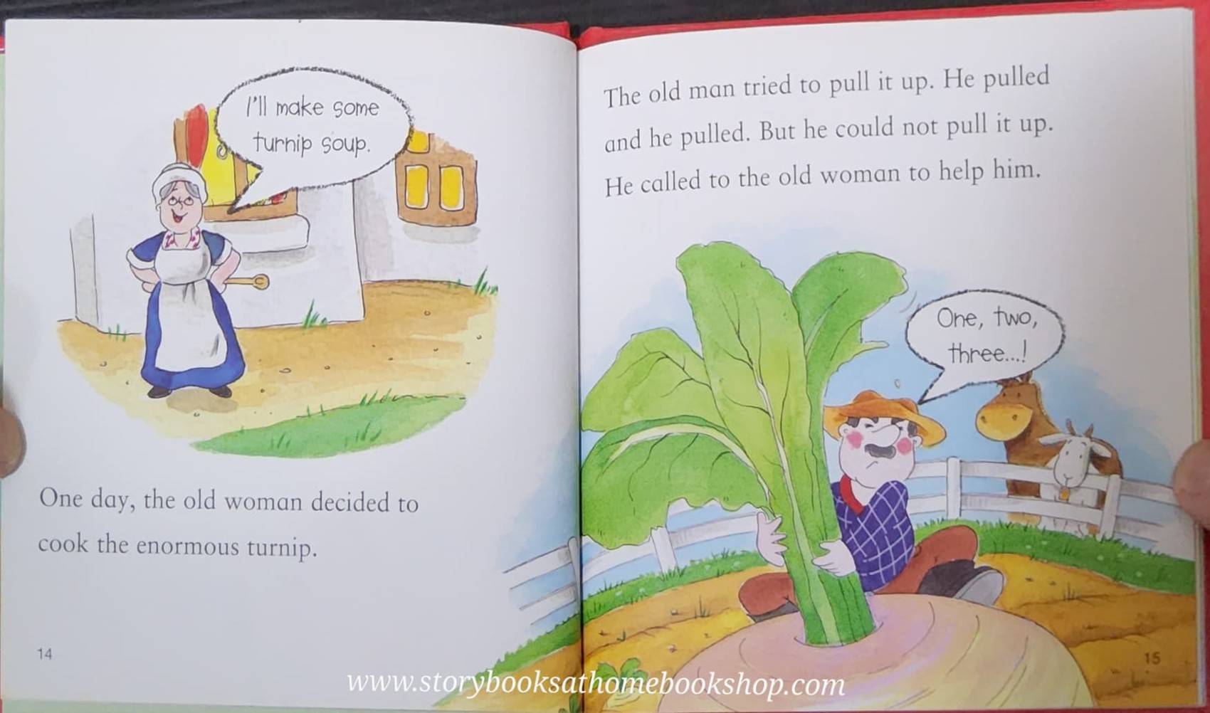 หนังสือนิทานปกแข็ง** 🍅🍅START READING:THE ENORMOUS TURNIP