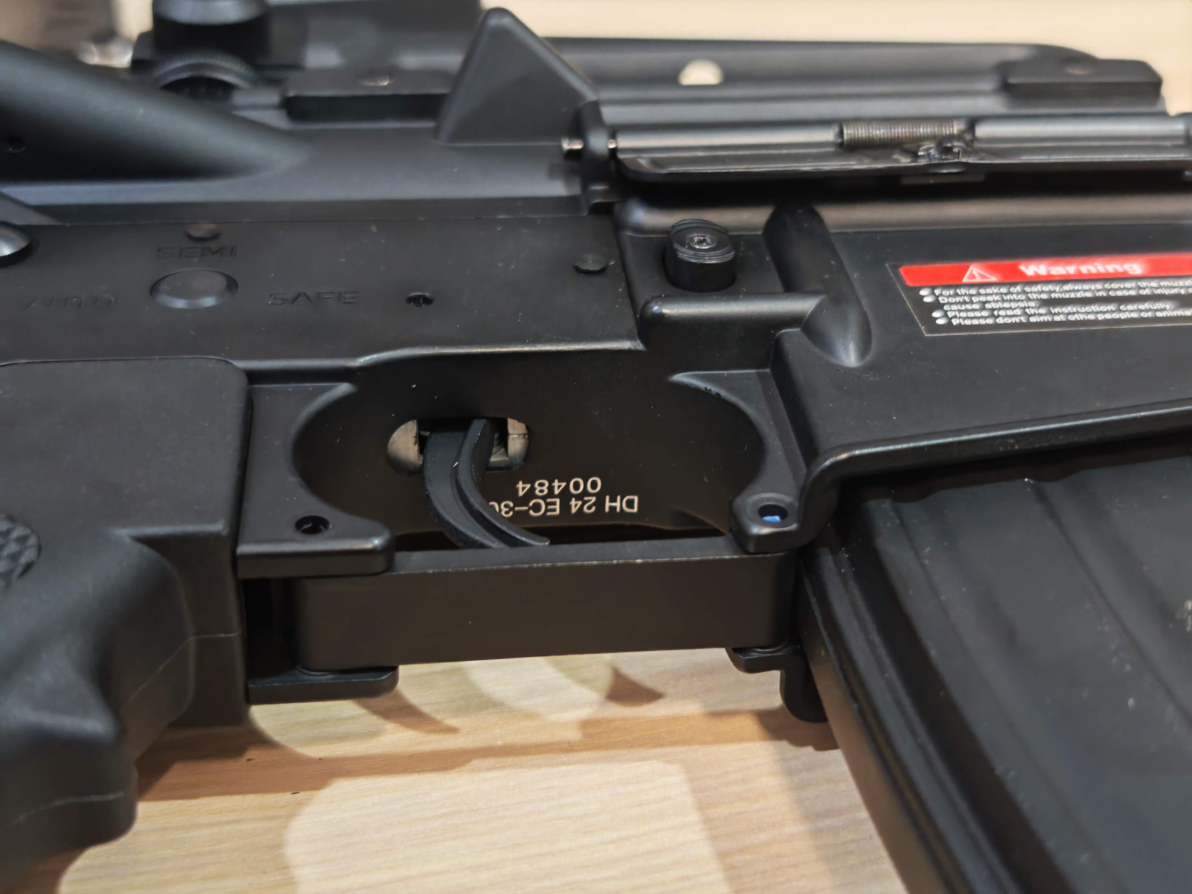 E&C 308 S2 M4 RIS AEG พร้อมเล่น ตัวใหม่ AEG BB Gun บีบีกัน Airsoft Gun ปืนอัดลม ปืนยาวไฟฟ้า มือสอง