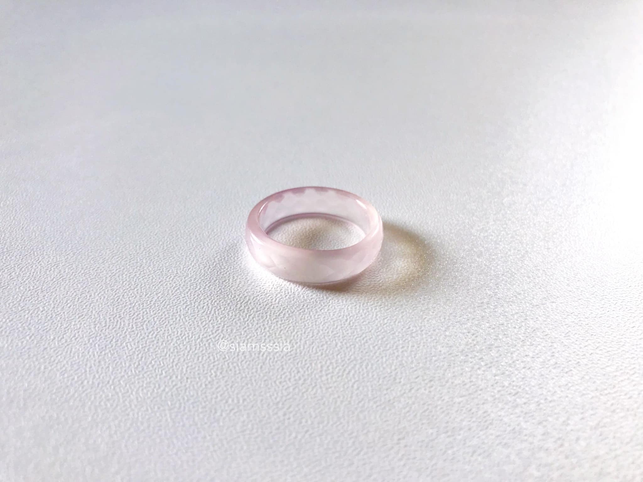 Rose Quartz แหวนโรสควอตซ์