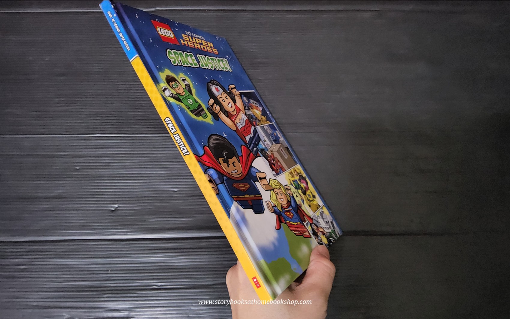 หนังสือนิทานปกแข็ง** 🍅🍓LEGO DC COMICS SUPER HEROES:SPACE JUSTICE!