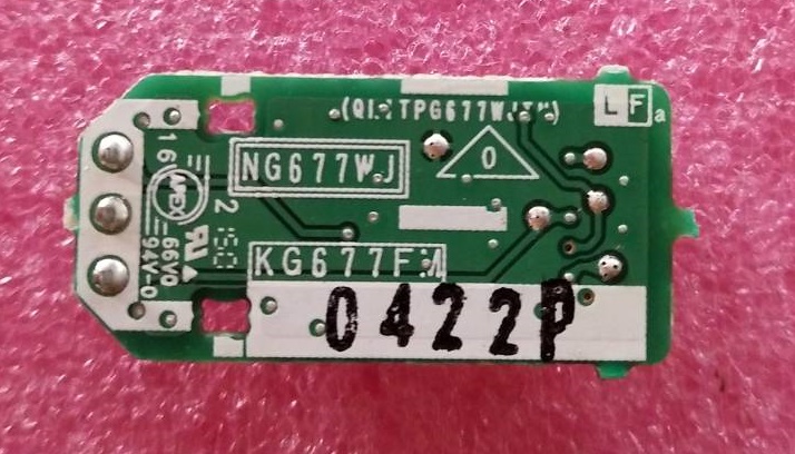 คีย์รับรีโมททีวี SHARP ของแท้ถอดจากเครื่อง ใช้กับรุ่น 2T-C42BD1X 2T-C42BD8X LC-40LE380X 2T-C42BB1M LC-40LE265X 2T-C42BG1X พาร์ทKG677FM