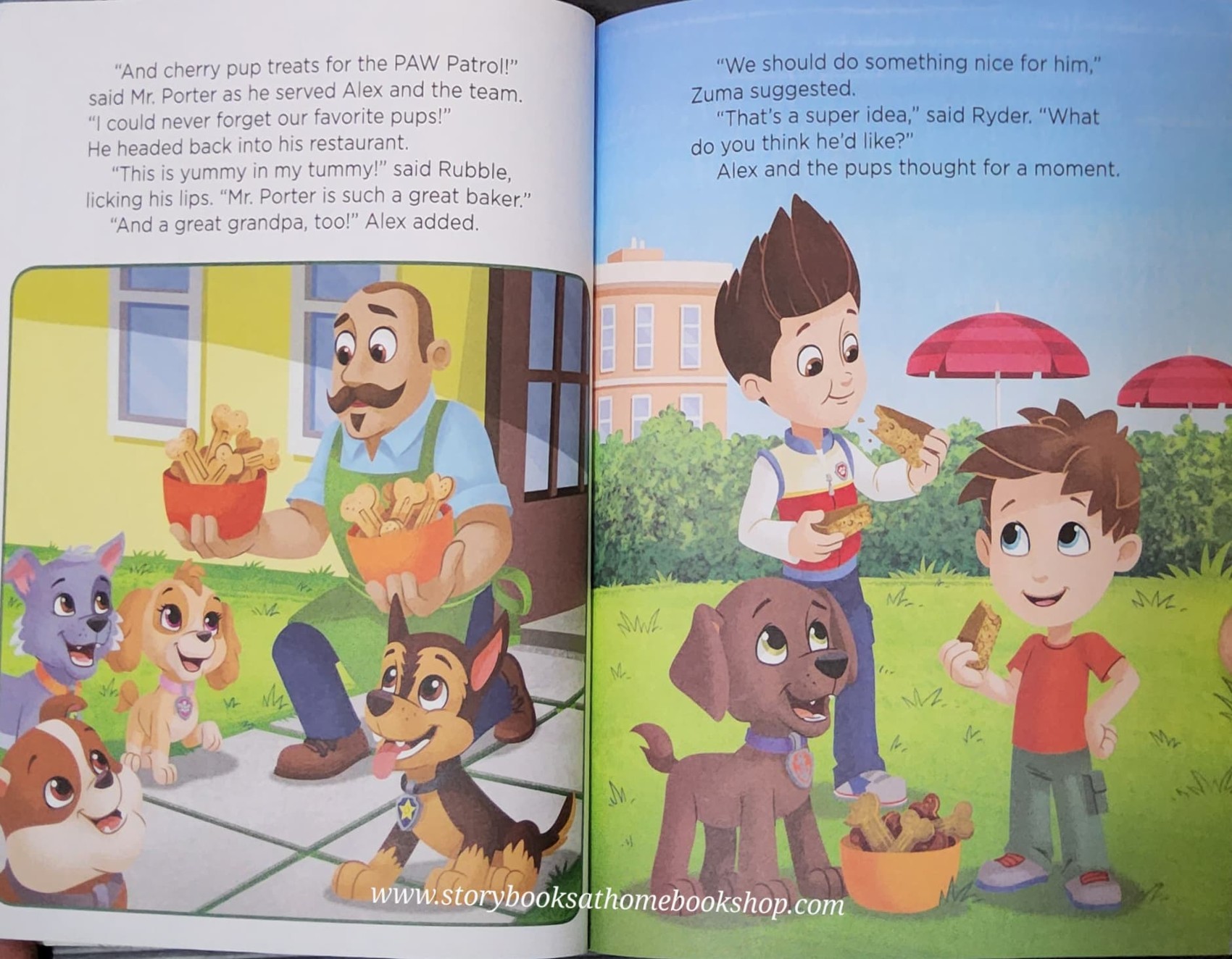 หนังสือนิทานปกแข็ง** ♥️A LITTLE GOLDEN BOOK: PAW PATROL ADVENTURES WITH GRANDPA!