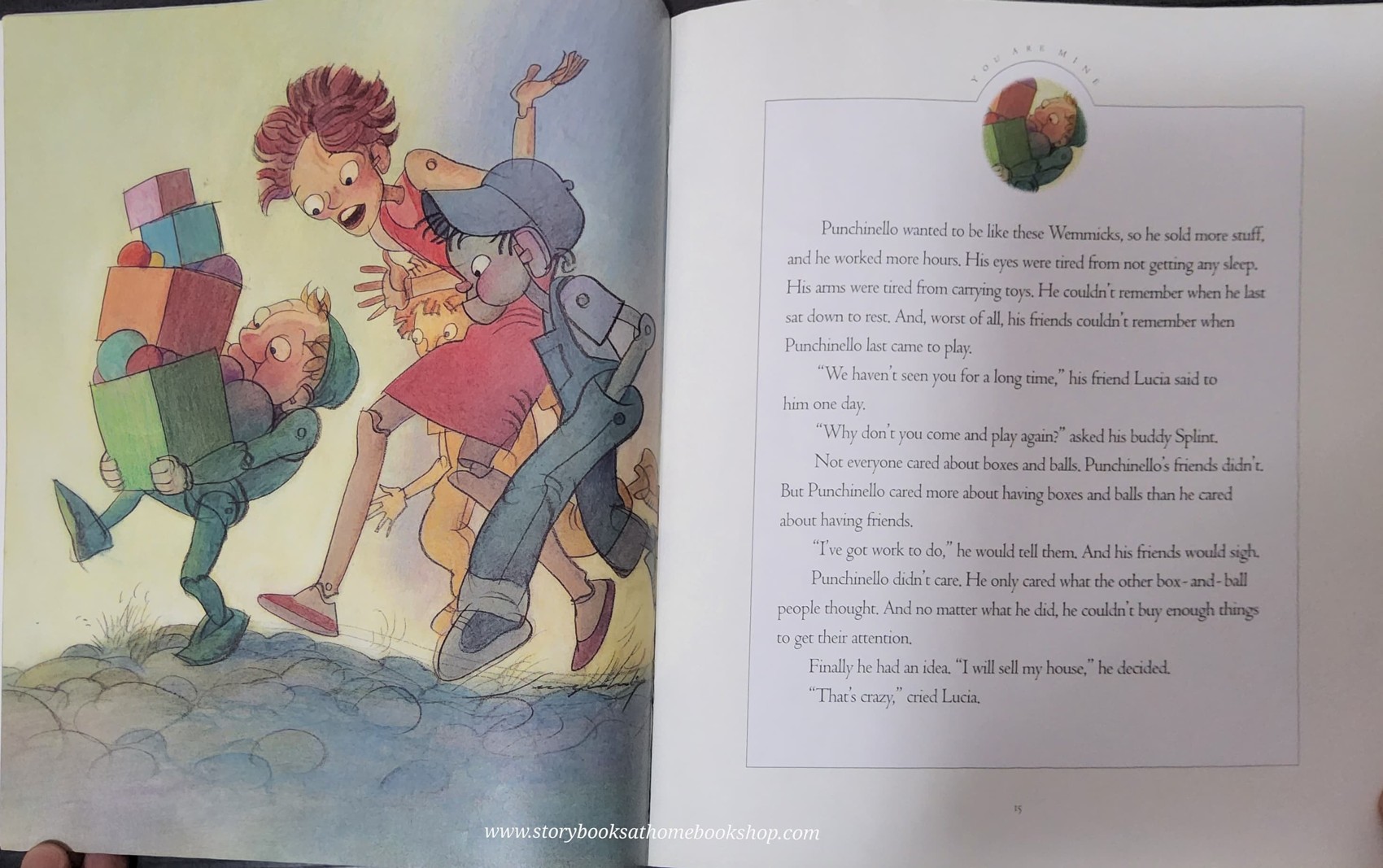 หนังสือนิทานปกอ่อน** ♥️YOU ARE MINE BY MAX LUCADO