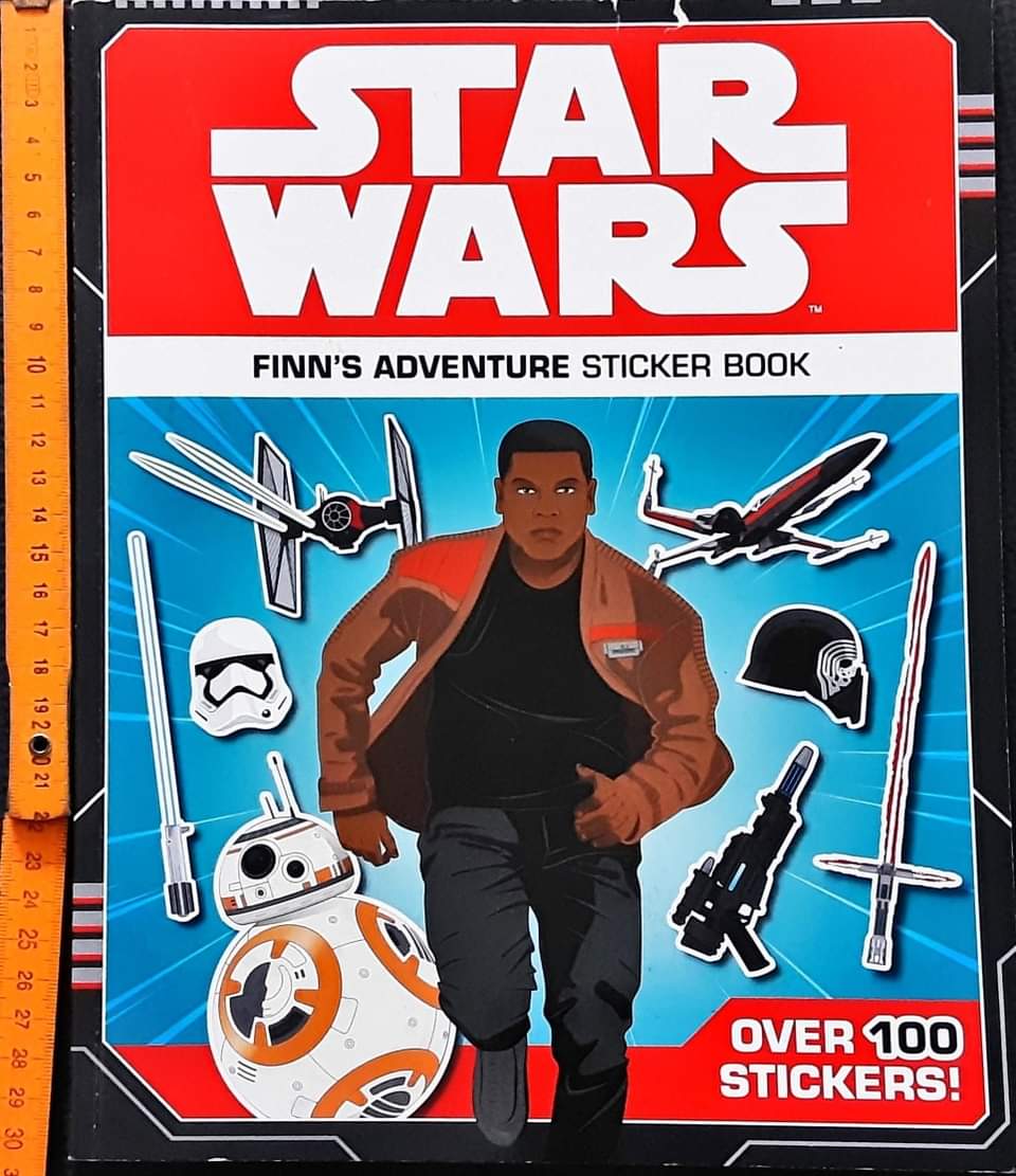 ACTIVITIES BOOK ** 🍅🍓 STAR WARS FINN'S ADVENTURE STICKER BOOK