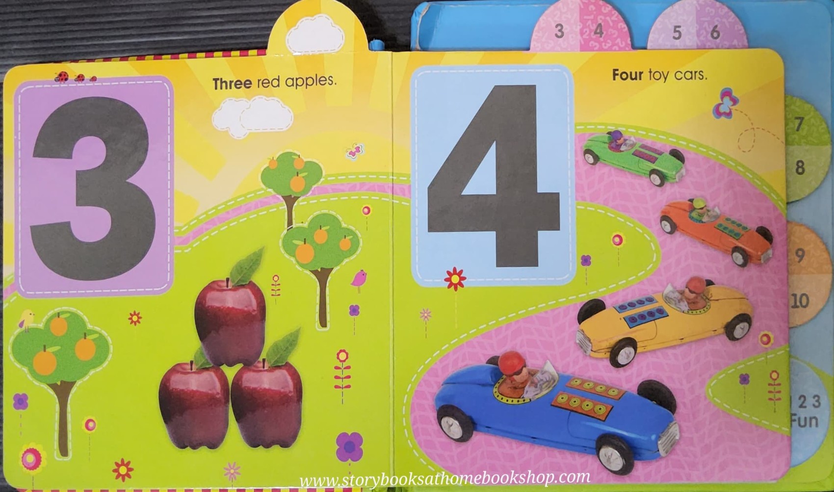 BOARD BOOK** 🍅🍓MY FIRST 123