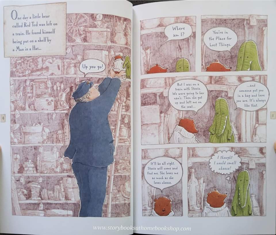 หนังสือนิทานปกอ่อน** 🍅RED TED AND THE LOST THINGS BY MICHAEL ROSEN AND JOEL STEWART