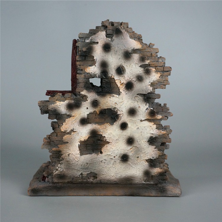 Diorama 1/12 งานฉากไดโอราม่า ฉากซากกำแพง