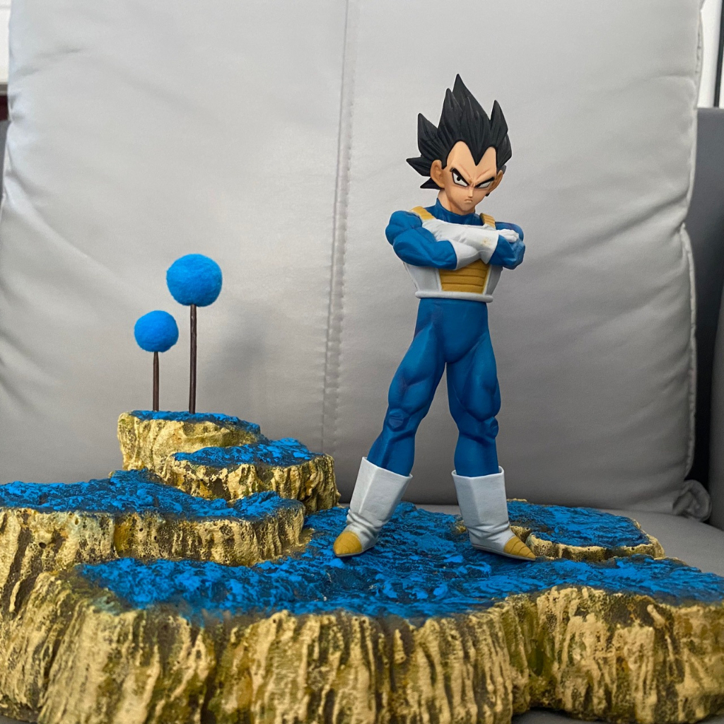 DB002ฉากพื้นดาวนาเม็ก ฉากดราก้อนบอล ไดโอราม่า งานเรซิ่น GK Resin Diorama Namek Dragon Ball