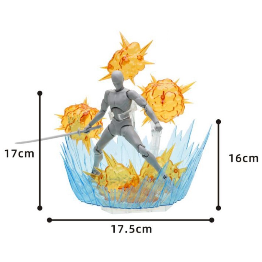 Aura Explosion Model Figure Figma เอฟเฟคออร่าระเบิด พร้อมฐาน โมเดล ฟิกเกอร์ ฟิกม่า
