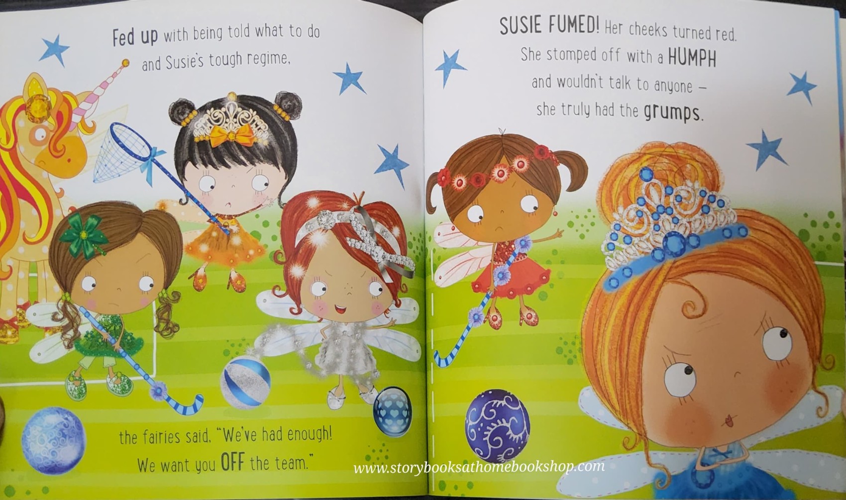 หนังสือนิทานปกอ่อน ** 🍅🍓 SUSIE THE SAPPHIRE FAIRY