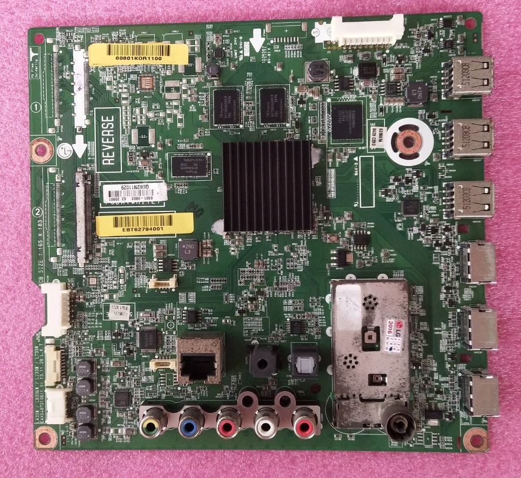 เมนบอร์ด(Main Board) อะไหล่แท้/ของถอด ใช้กับรุ่น 42LN570T :47LN570T :50LN570T :55LN570T นำไปใส่รุ่น 32LA623T :42LA623T :47LA623T :50LA623T:55LA623T ได้แต่จะไม่มีฟังค์ชั่นระบบภาพ3D