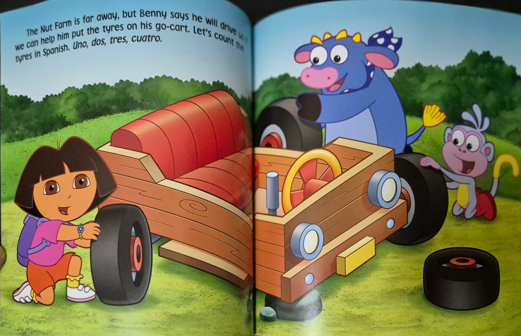 หนังสือนิทานปกอ่อน** 🍅DORA THE EXPLORER BIG SISTER DORA!