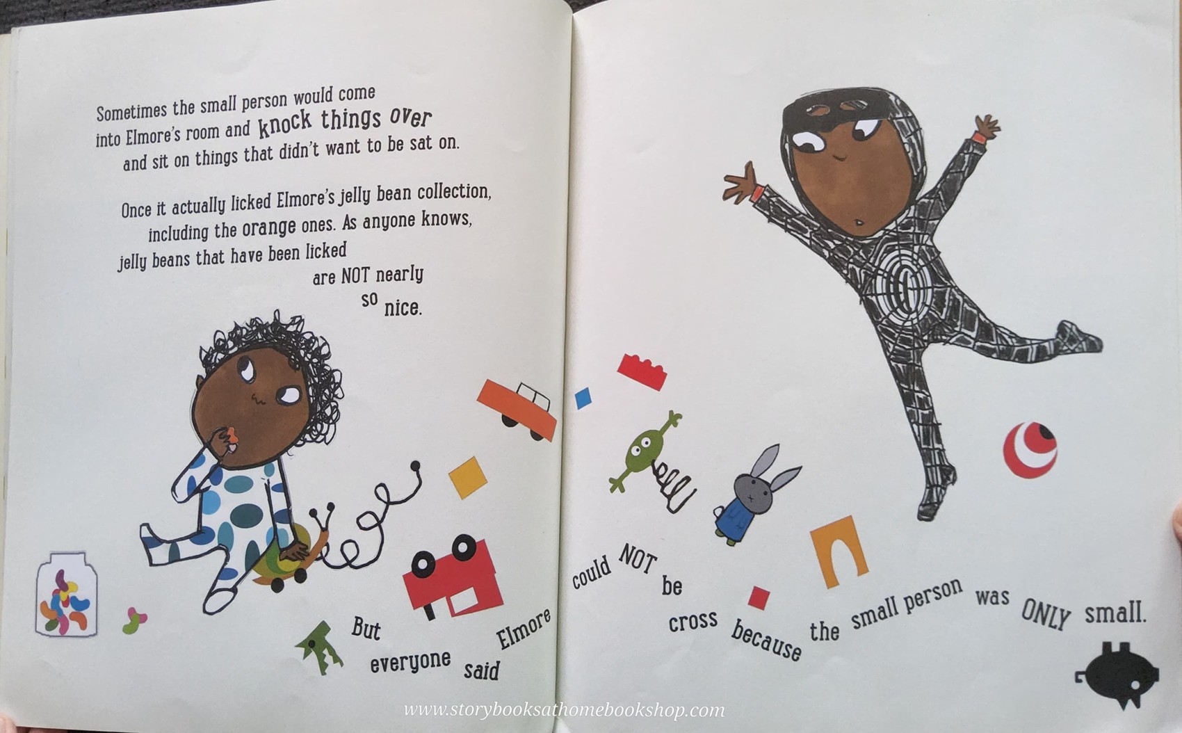 หนังสือนิทานปกอ่อน** 🍅THE NEW SMALL PERSON BY LAUREN CHILD