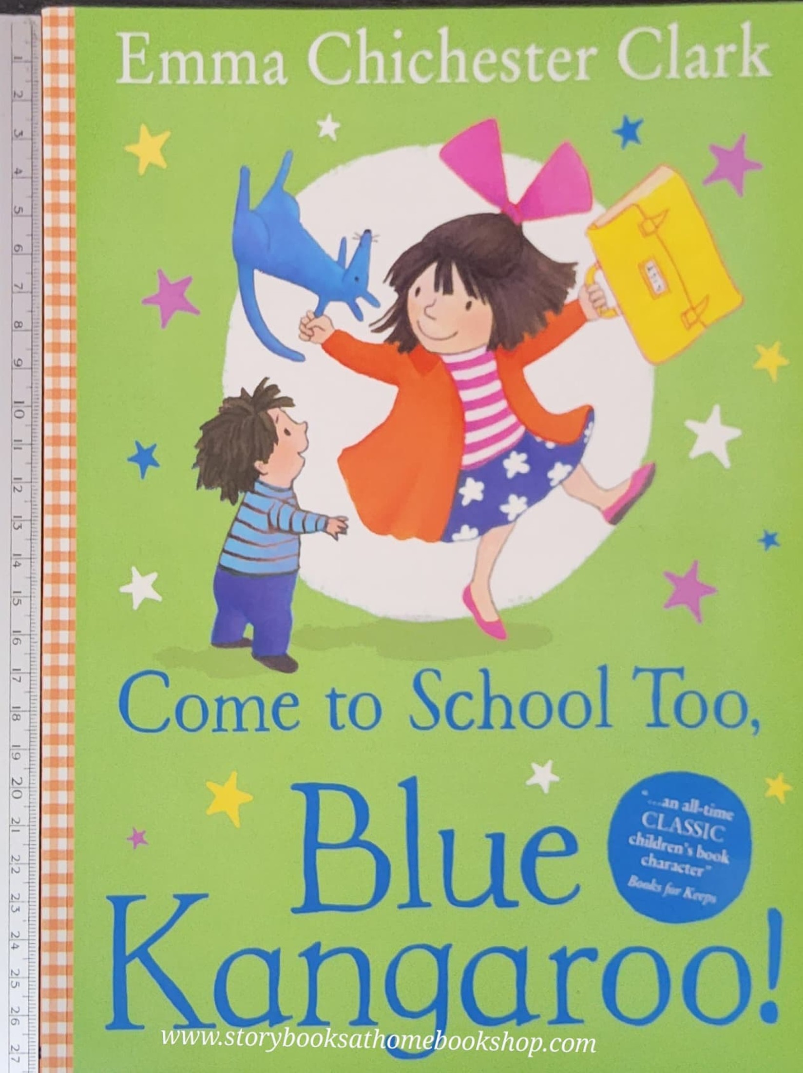 หนังสือนิทานปกอ่อน** 🍅🍅COME TO SCHOOL TOO,BLUE KANGAROO