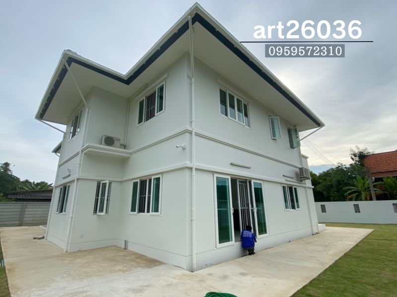 ติดตั้งเหล็กดัดพร้อมมุ้งลวดและกระจกบานเลื่อนสี ติดตั้งทั้งหลัง