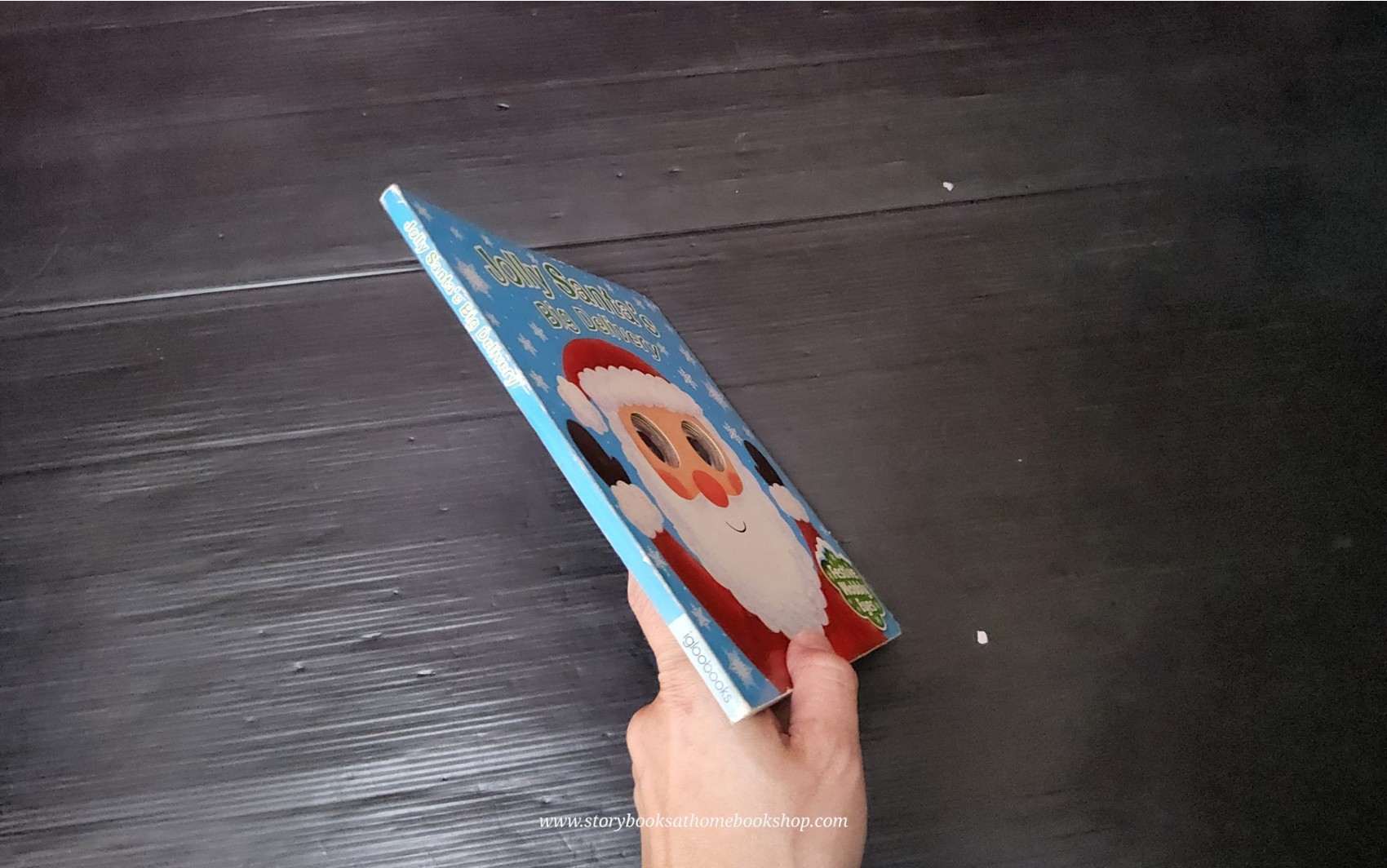 FESTIVE WOBLLY EYES BOARD BOOK ** 🍓🍓JOLLY SANTA'S BIG DELIVERY