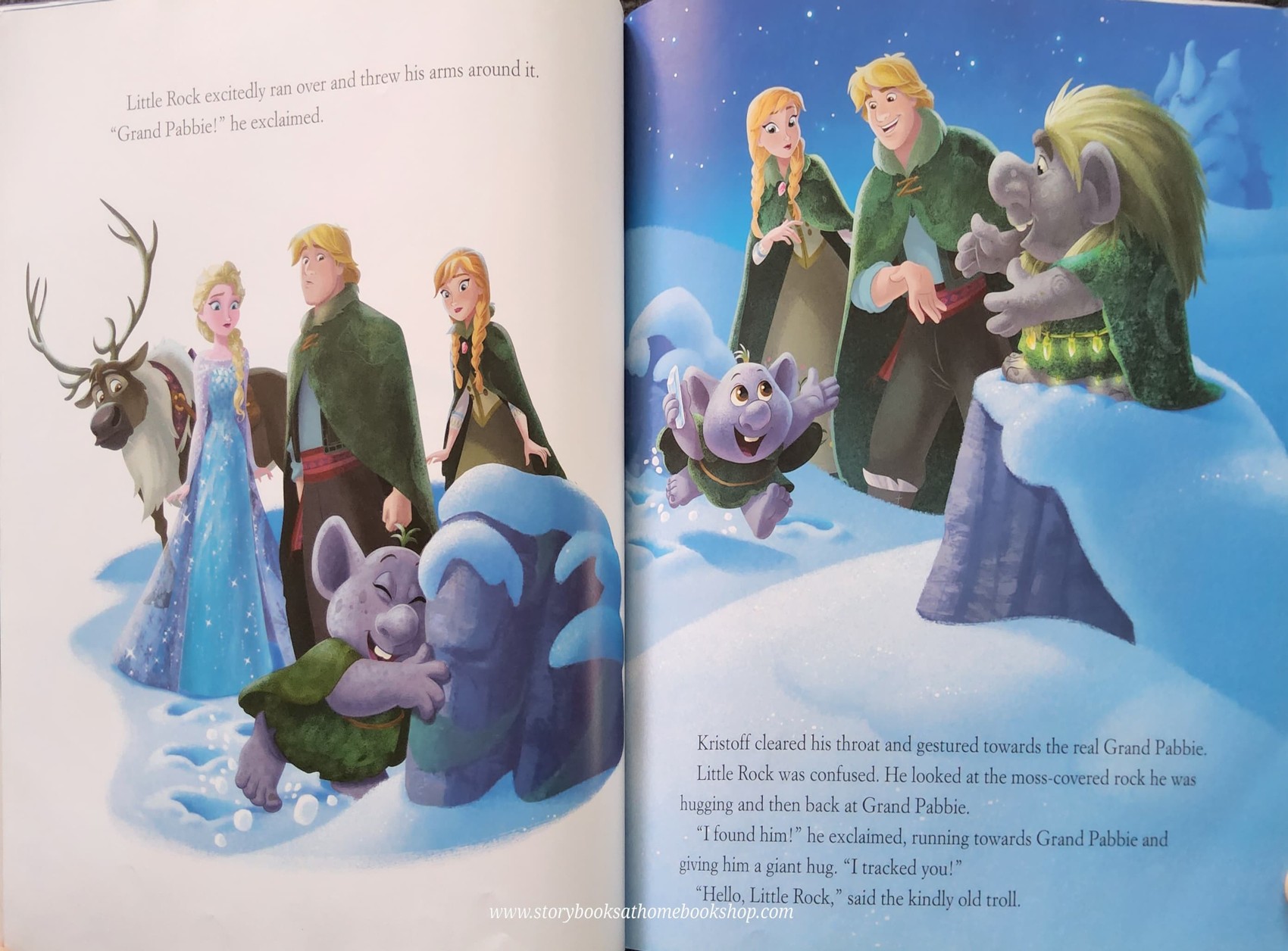 หนังสือนิทานปกอ่อน FROZEN LET IT GROW