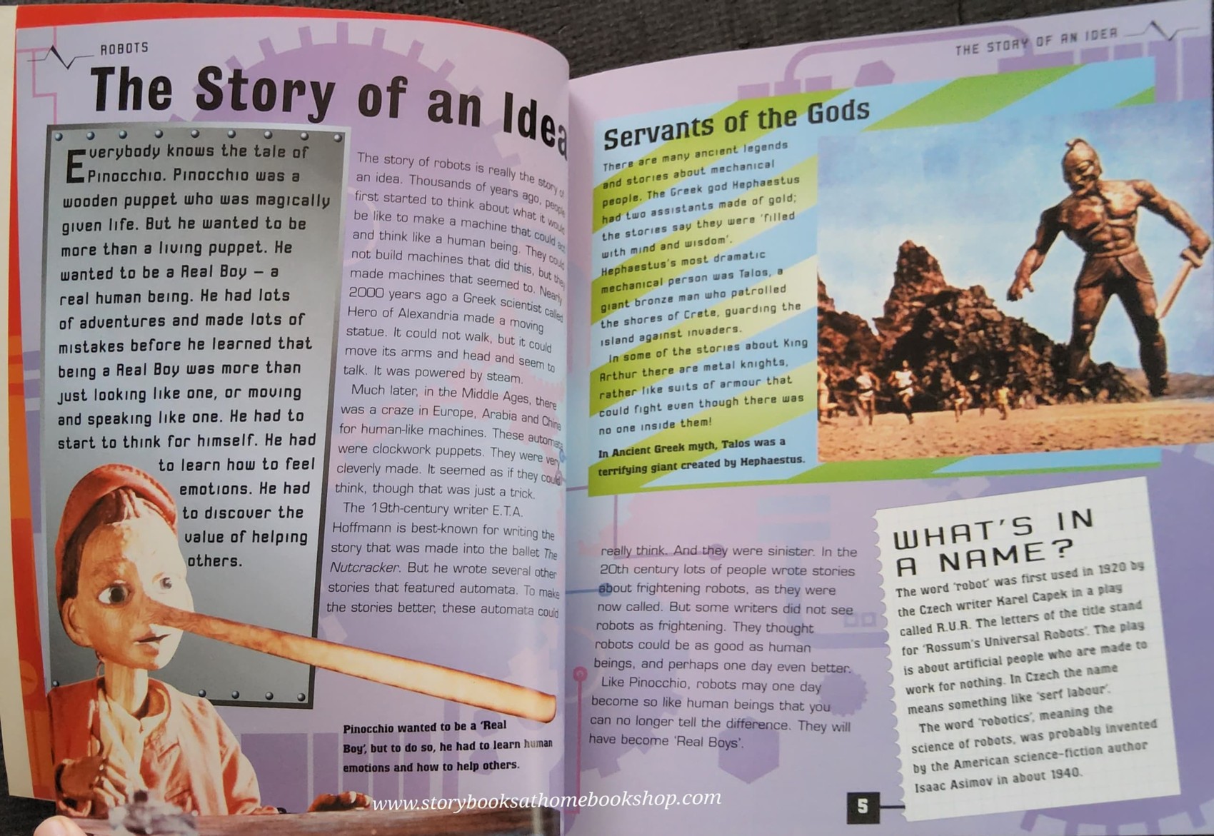 ACTIVITIES BOOK** ♥️♥️ROBOTS WITH ROBOT MODELS