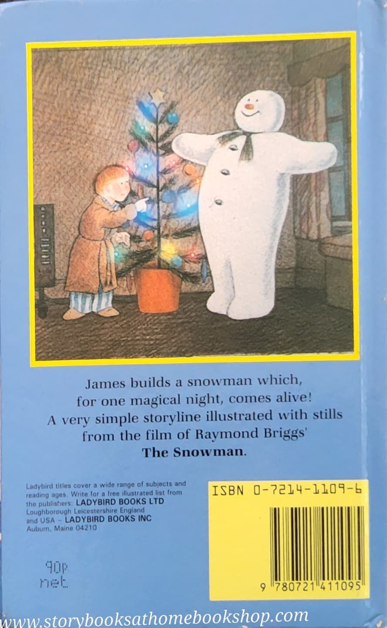 หนังสือนิทานปกแข็ง** 🍓🍓THE SNOWMAN BY RAYMOND BRIGGS