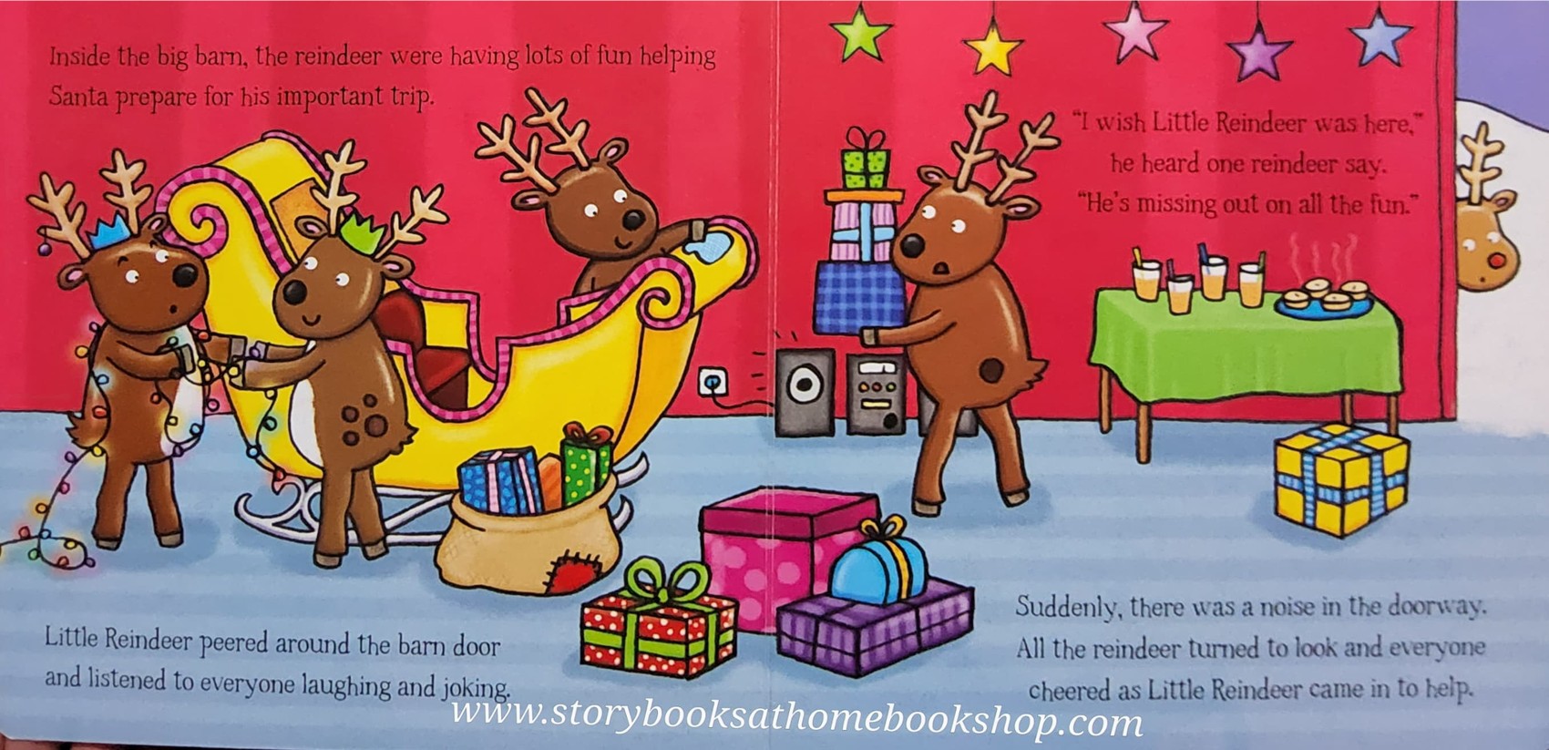 BOARD BOOK ** ð
LITTLE REINDEER WANTS TO PLAYð