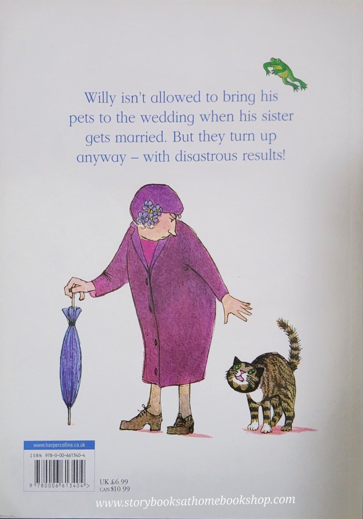 หนังสือนิทานปกอ่อน** 🍅WHEN WILLY WENT TO THE WEDDING BY JUDITH KERR