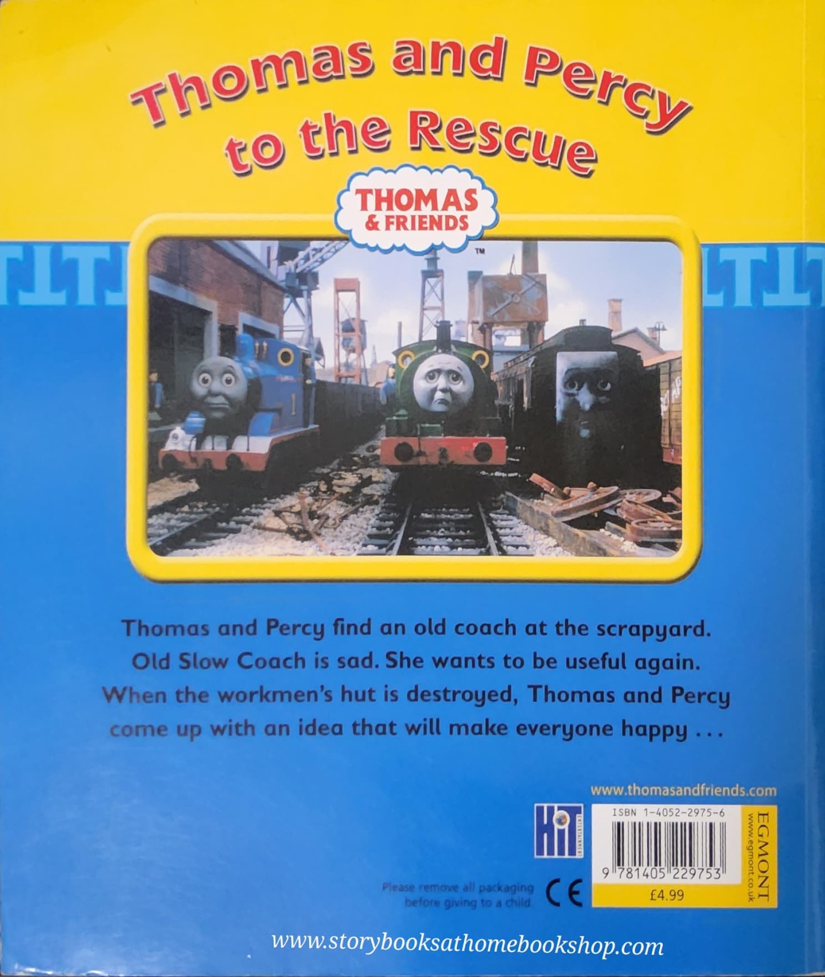 หนังสือนิทานปกอ่อน ** 🍅THOMAS AND PERCY TO THE RESCUE