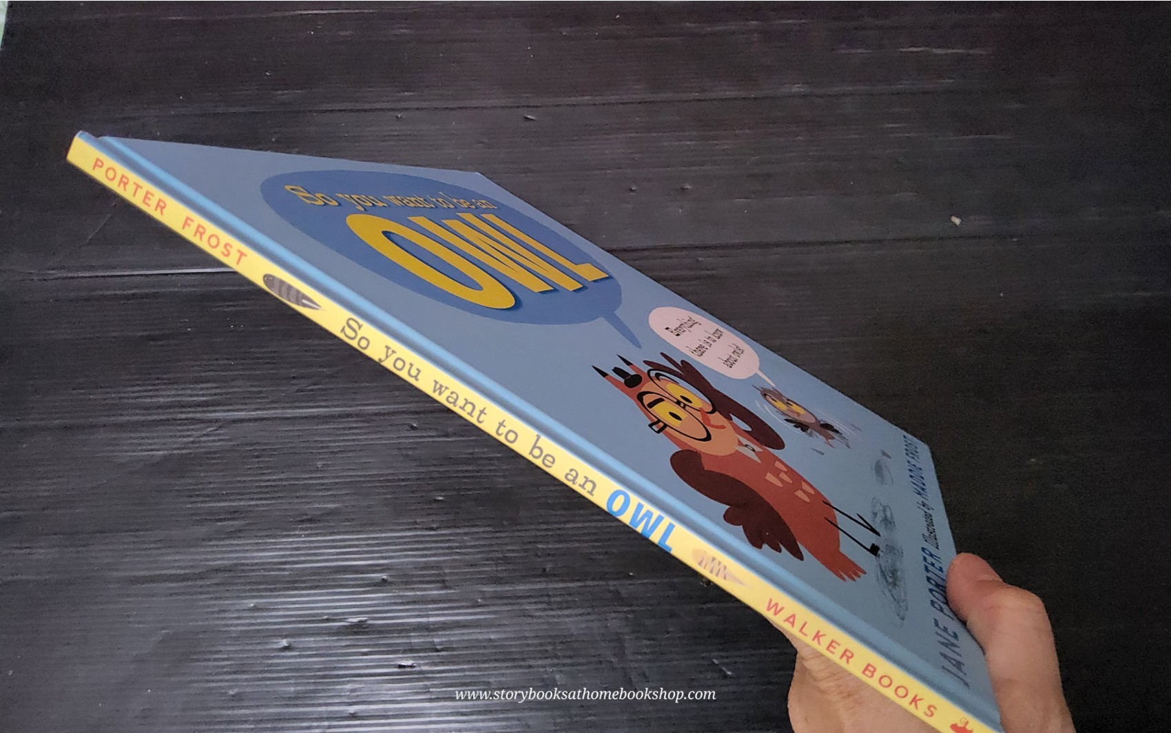 หนังสือนิทานปกแข็ง** 🍅🍓SO YOU WANT TO BE AN OWL