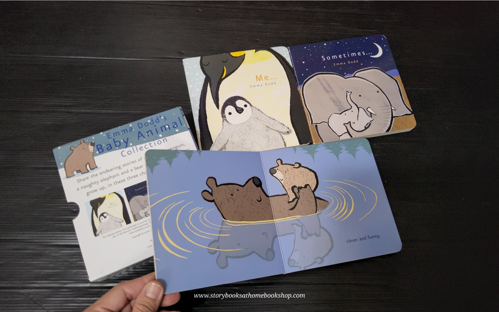 BOX SET BOARD BOOK** 🍅🍅EMMA DODD'S BABY ANIMAL COLLECTION [3 BOOKS WITH BOX SET]