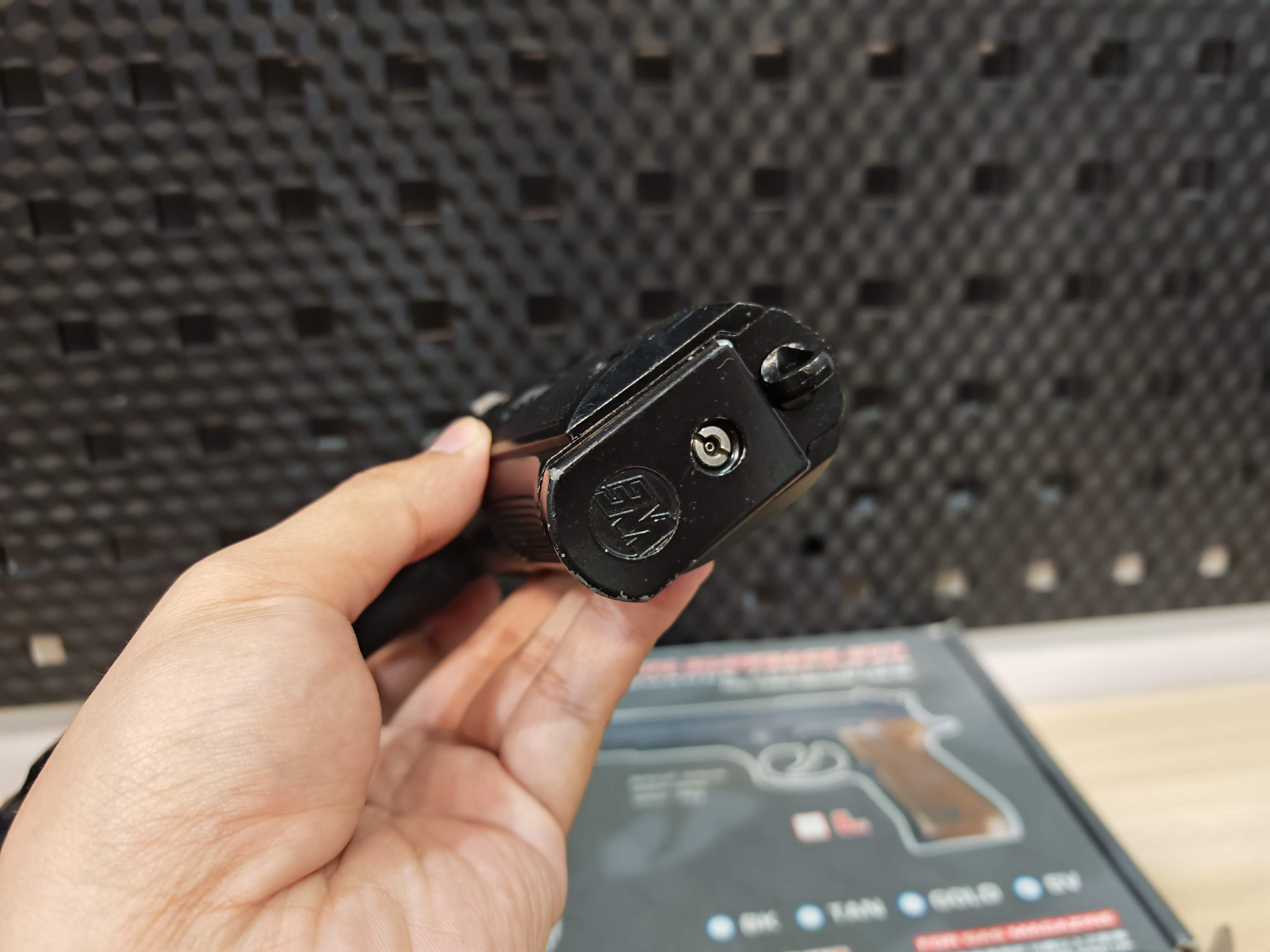 WE Beretta M92 Semi Version GBB ไต้หวัน BB Gun บีบีกัน แบบแก๊ส ปืนอัดลม มือสอง Airsoft Gun