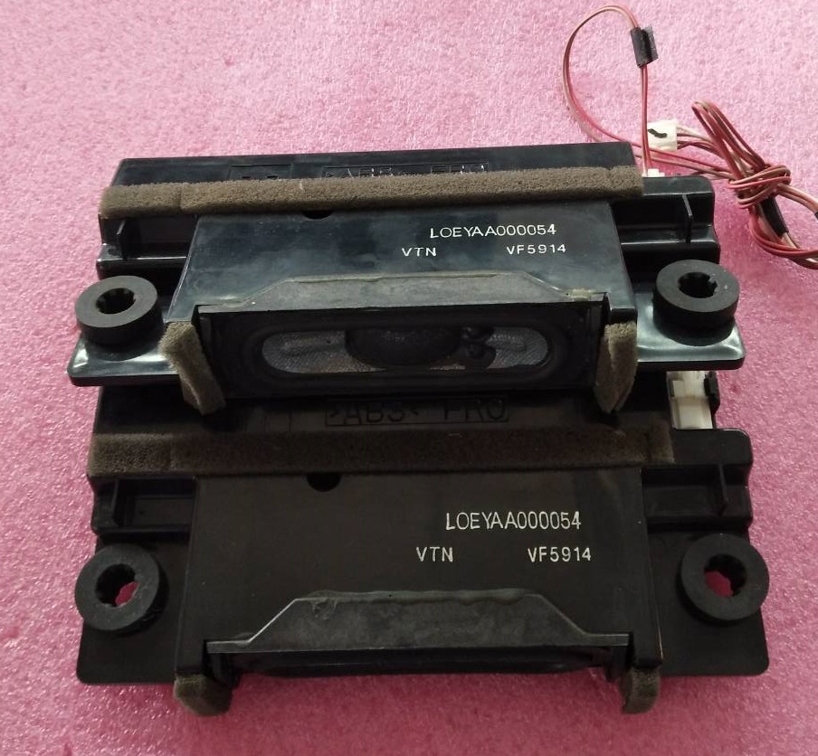 ลำโพงทีวี พานาโซนิค Panasonic ของแท้ถอดจากเครื่อง พาร์ทL0EYAA000054 ใช้ได้ที่ระบุไว้ด้านล่าง