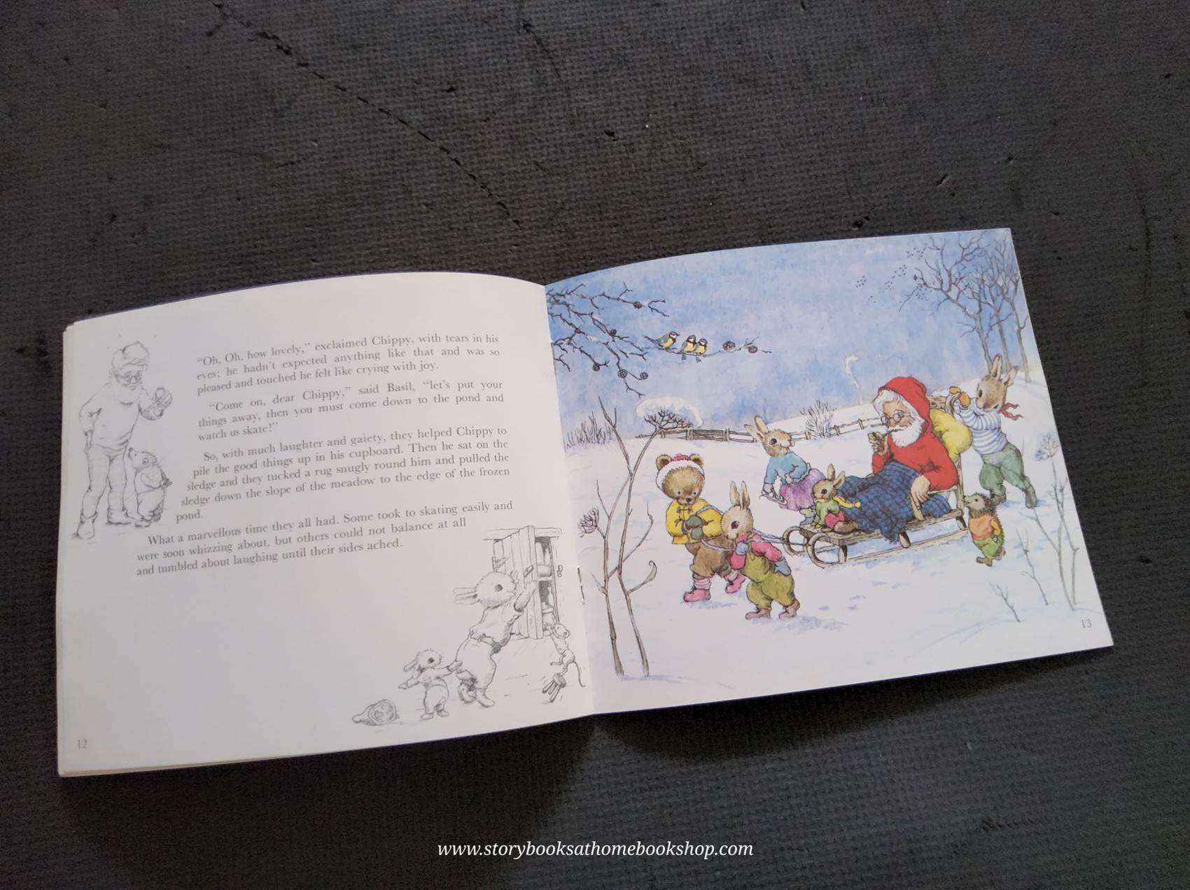 หนังสือนิทานปกอ่อน** 🍅🍓TOM BADGER GOES SKATING BY JEAN GILDER♥️♥️