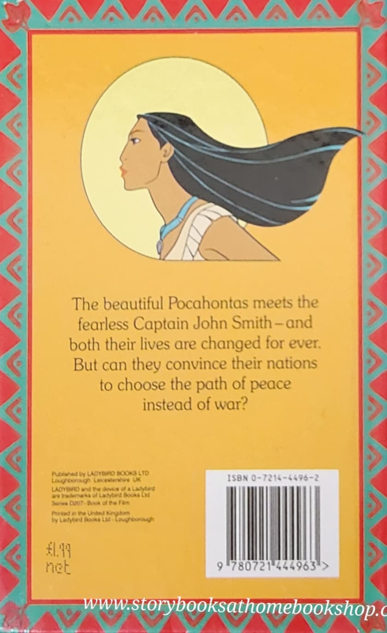 หนังสือนิทานปกแข็ง** 🍅🍅DISNEY POCAHONTAS