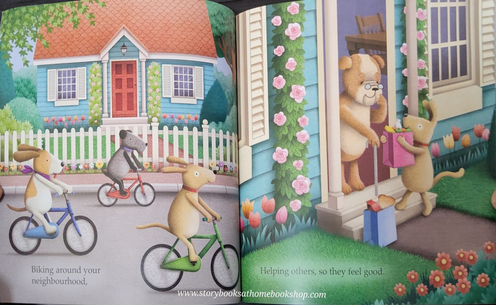 หนังสือนิทานปกอ่อน** 🍅🍓A WORLD FULL OF WONDERFUL THINGS BY AMBER LILY