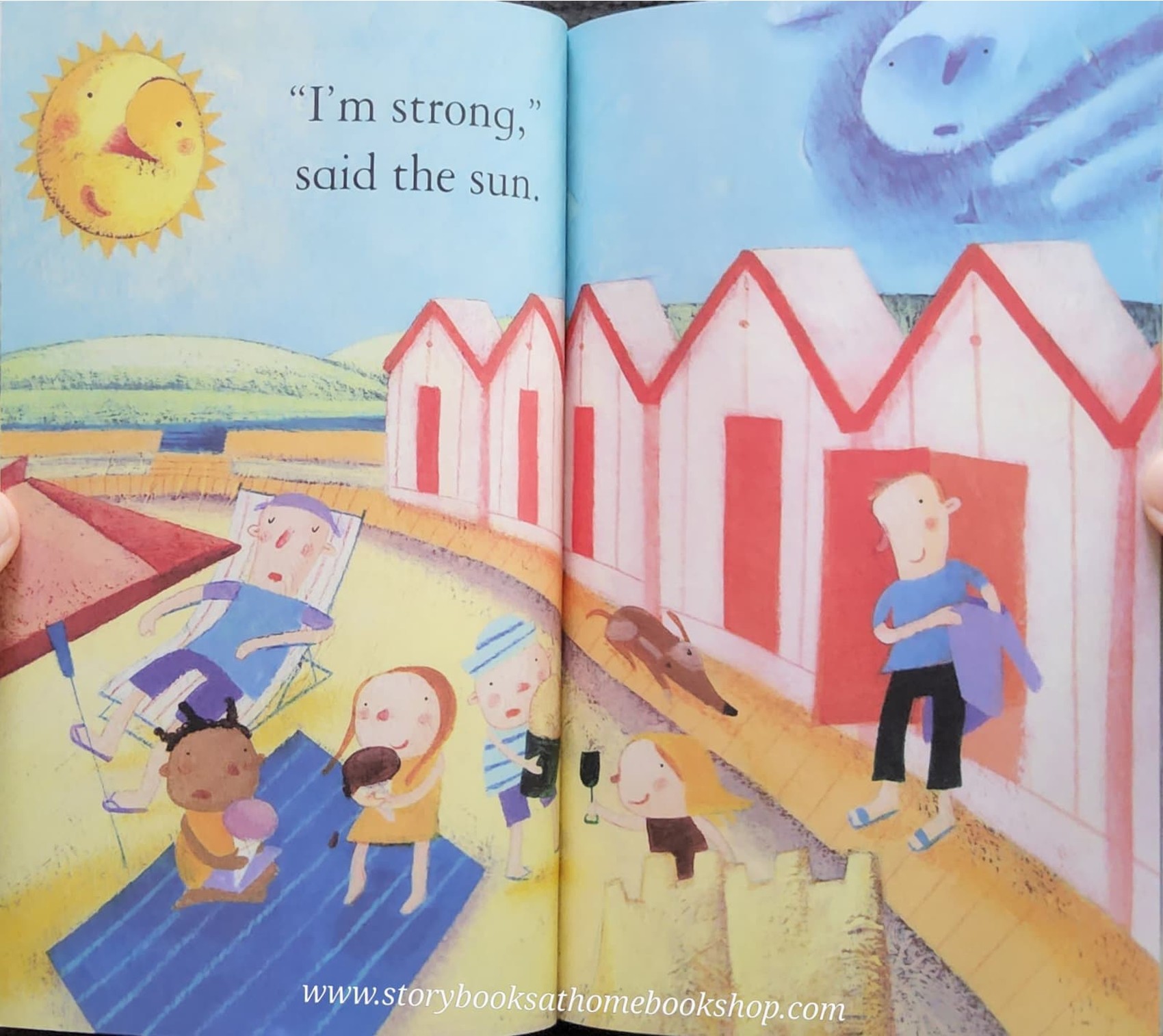 หนังสือนิทานปกอ่อน** ♥️USBORNE FIRST READING: THE SUN AND THE WIND