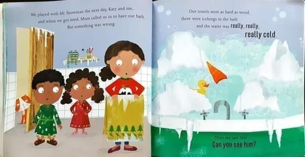 หนังสือนิทานปกอ่อน** 🍅🍓Oh,no Mr. SNOWMAN