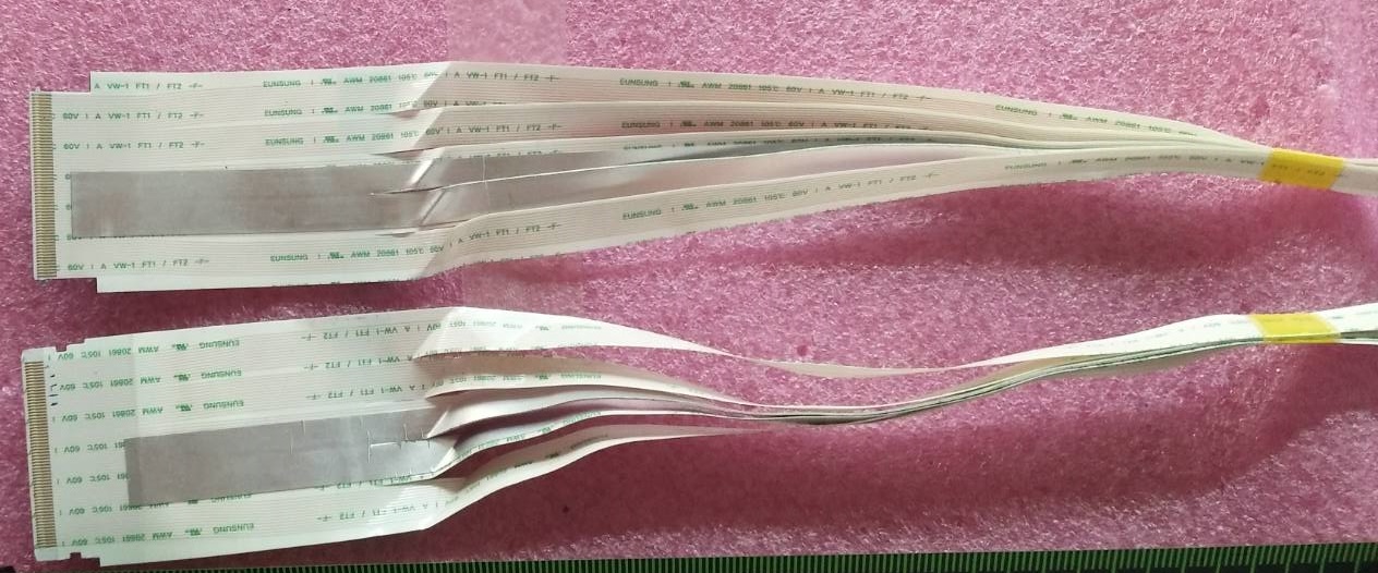 สายแพทีวี LG แอลจี) ของแท้ถอดจากเครื่อง พาร์ท EAD64666104 :EAD64666103 ใช้กับรุ่น 43UK6320PTE และรุ่นอื่นที่พาร์ทตรงกัน