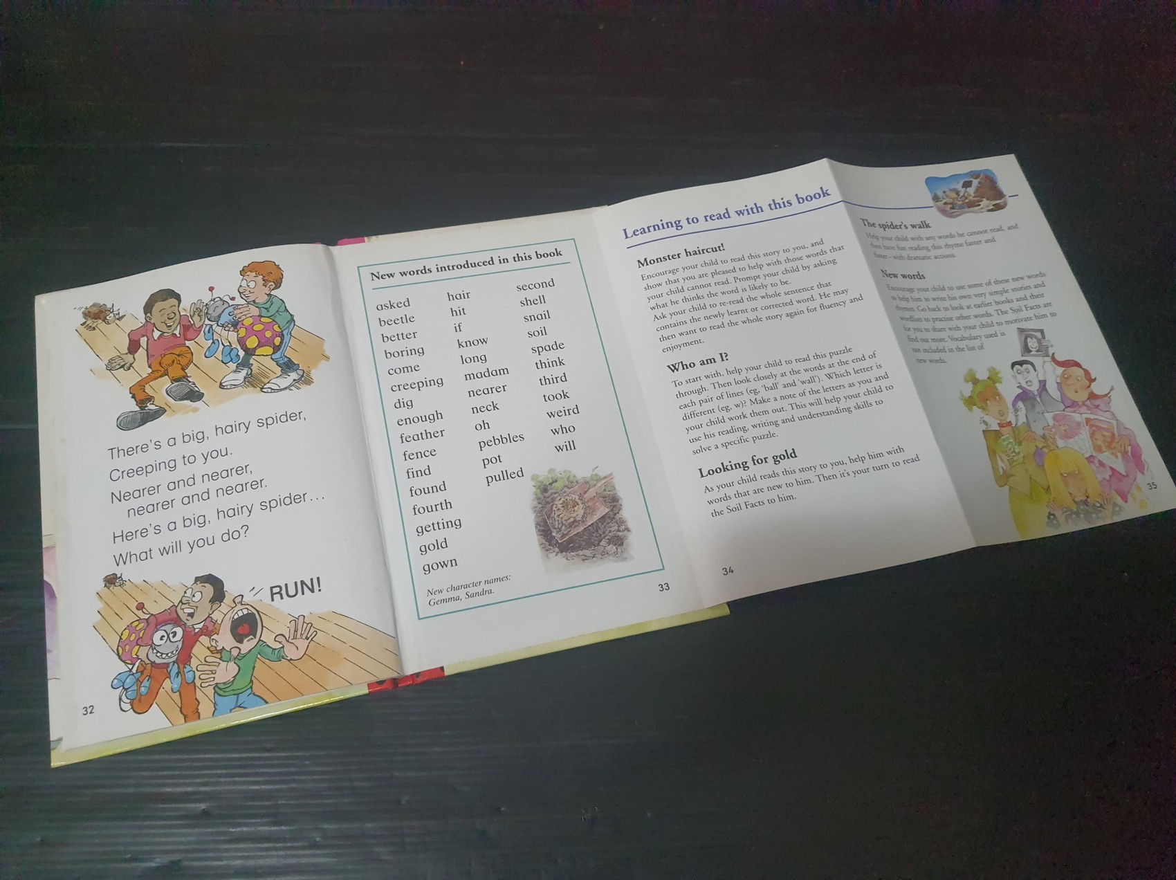 หนังสือนิทานปกแข็ง ** 🍅🍓READ WITH LADYBIRD:L2 BOOK 5 MONSTER HAIRCUT!