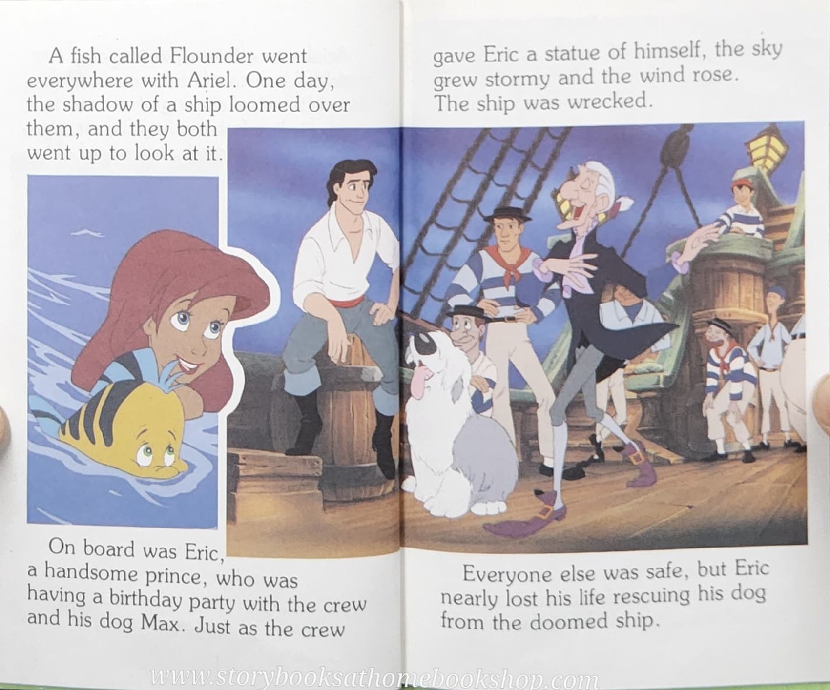 หนังสือนิทานปกแข็ง** 🍅🍅DISNEY THE LITTLE MERMAID