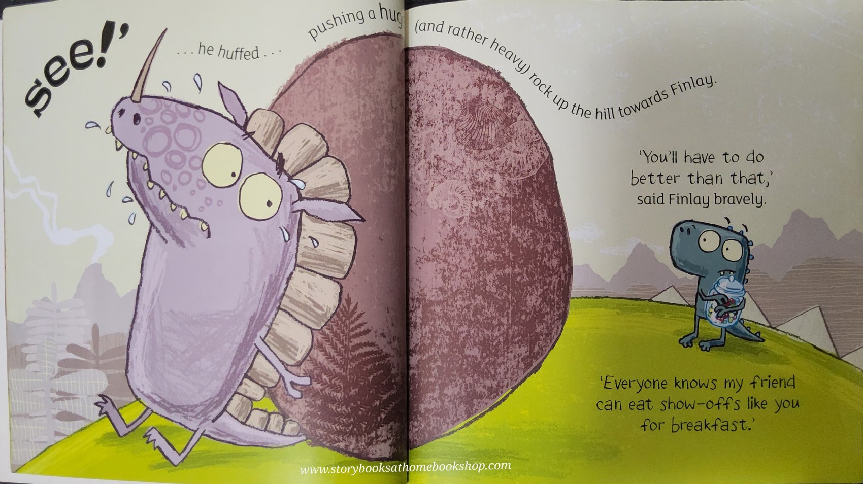 หนังสือนิทานปกอ่อน** 🍅THE REALLY,REALLY,REALLY BIG DINOSAUR