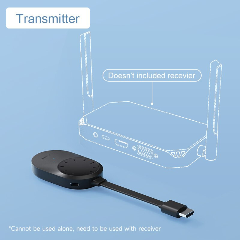 [ออกใบกำกับภาษีได้]พร้อมส่งจาก กทม Hagibis G9W-Tx Wireless HDMI Transmitter ตัวส่งอย่างเดียว