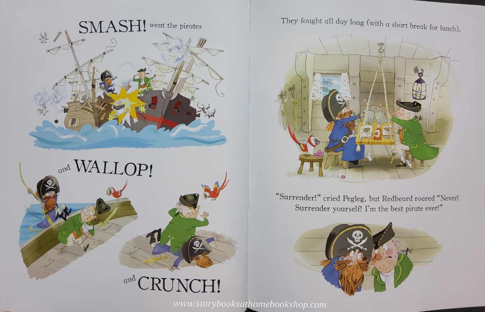 หนังสือนิทานปกอ่อน** ♥️POLLY PARROT PICK A PIRATE♥️