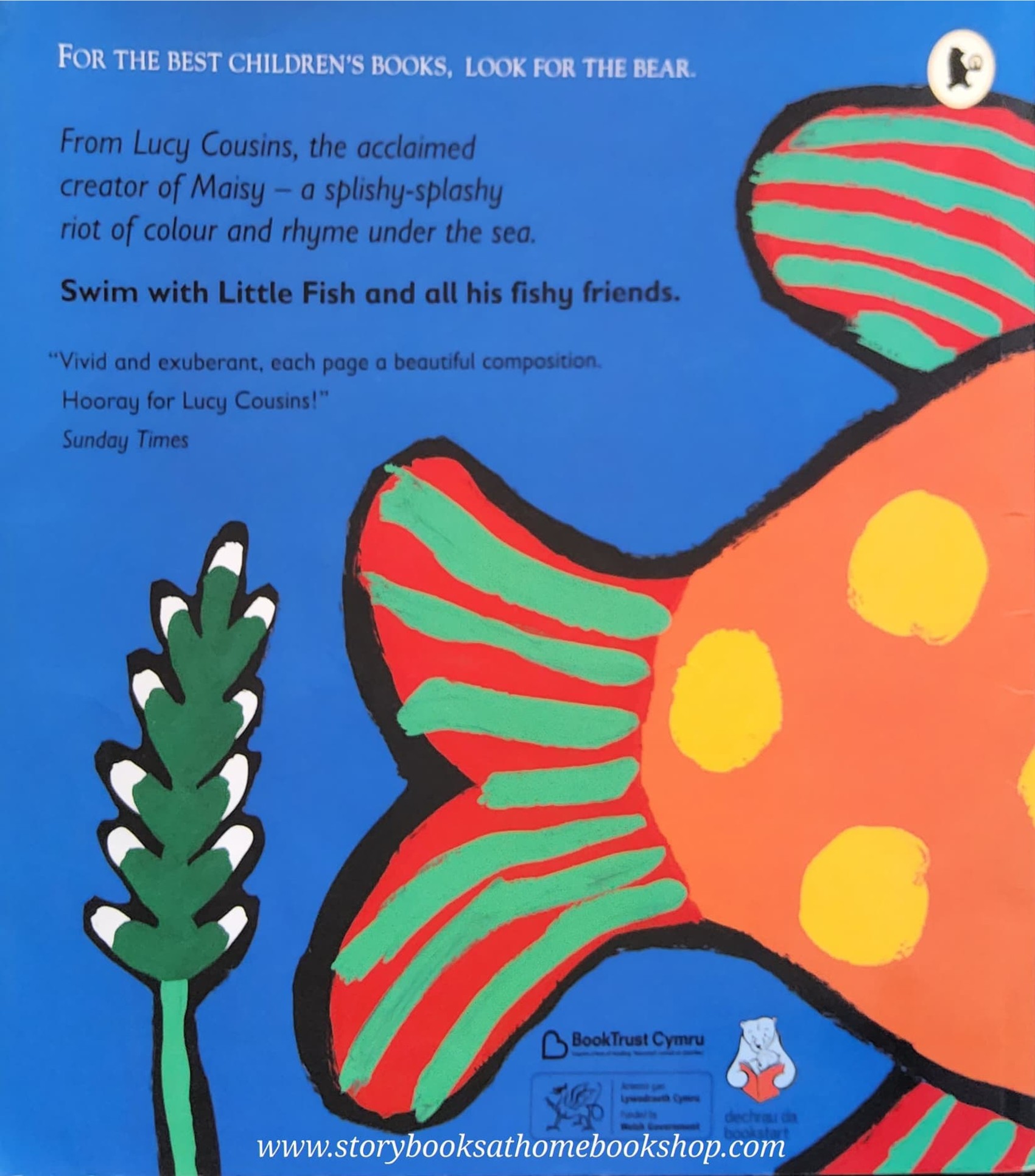 หนังสือนิทานปกอ่อน** 🍅🍓HOORAY FOR FISH! BY LUCY COUSINS