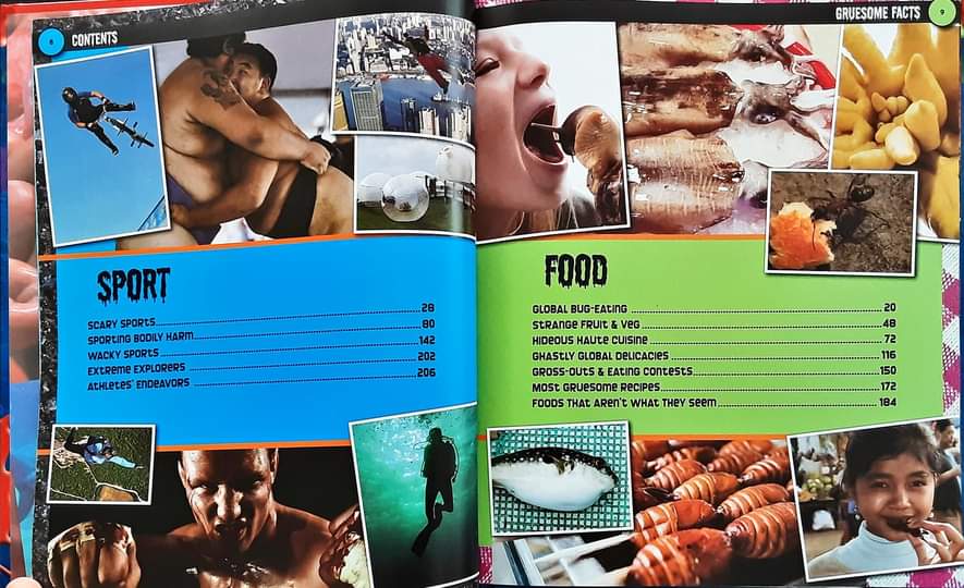 Knowledge Book** ð
ðGRUESOME AND FROSS FACTS over 1500 WEIRD,GROSS AND GRUESOME FACTS