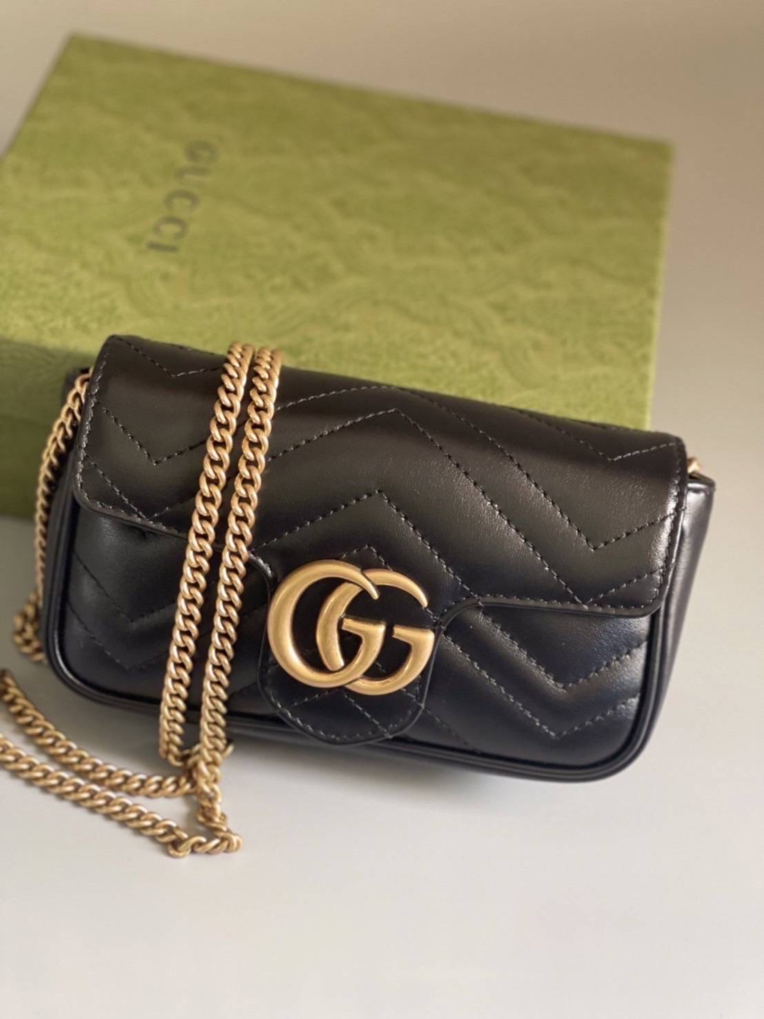 New Gucci Marmont Supermini อะไหล่ทอง