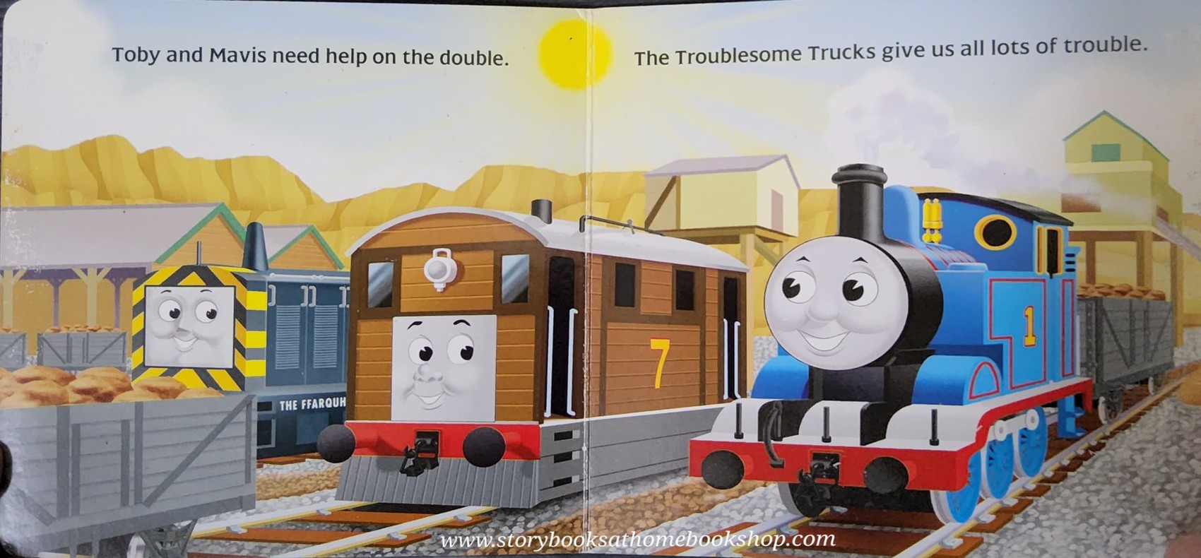 BOARD Book** 🍅🍅THOMAS&FRIENDS ON THE TRACK...