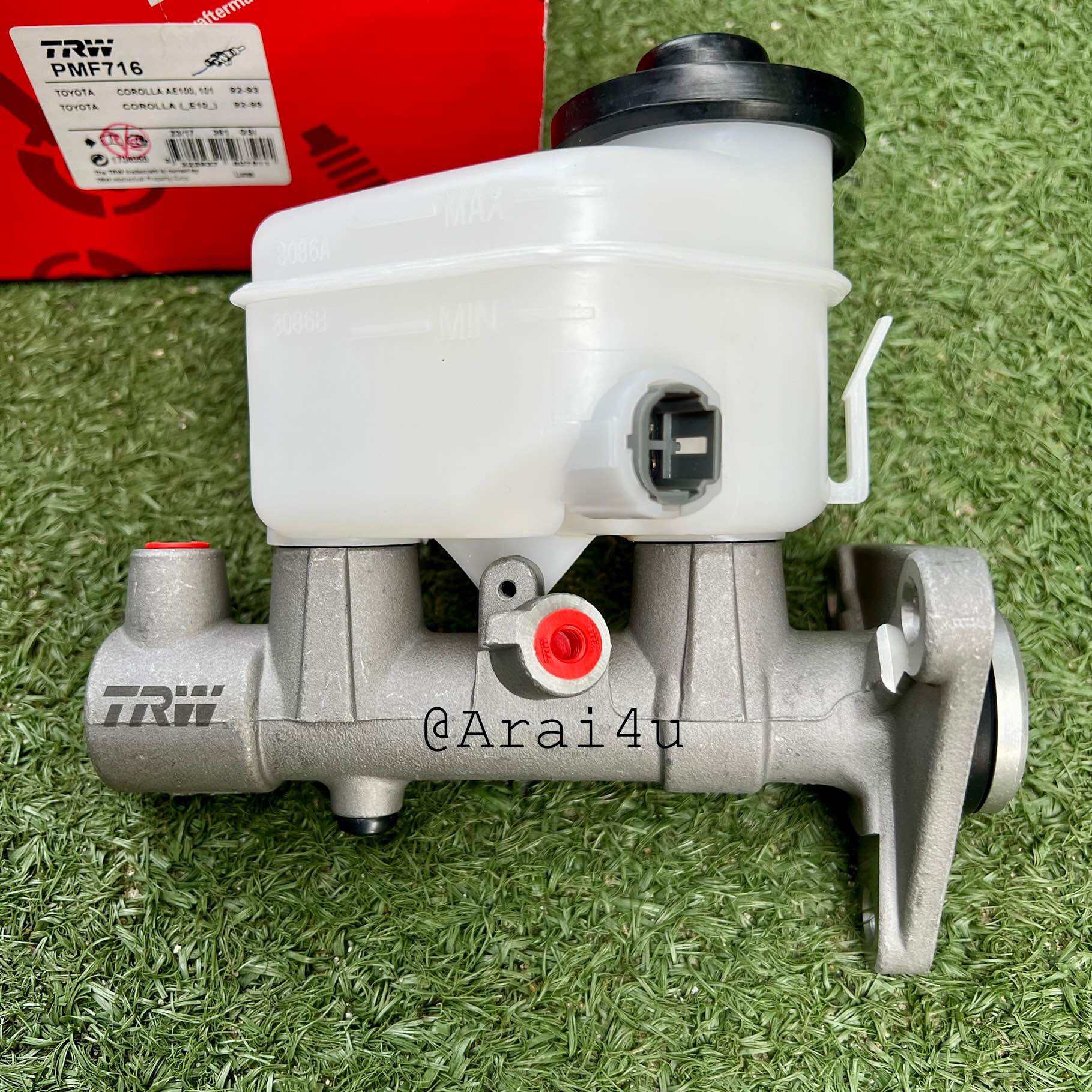 TRW แม่ปั้มเบรค TOYOTA COROLLA AE100-112 ปี92-93 3รูยึด (PMF716)