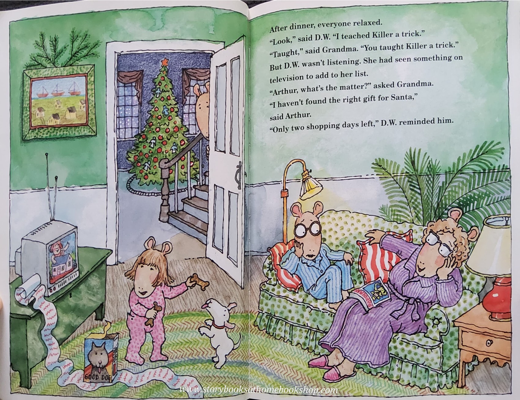 หนังสือนิทานปกอ่อน** 🍅ARTHUR'S CHRISTMAS BY MARC BROWN🍅🍅